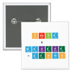 PHETLA
    &
 MAKEKE
 =DENNIS  Buttons (square)