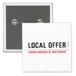 Local offer  Buttons (square)