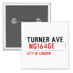 turner ave   Buttons (square)