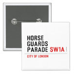 horse guards parade  Buttons (square)