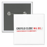 Crefeld Close  Buttons (square)