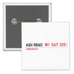 Ash road   Buttons (square)