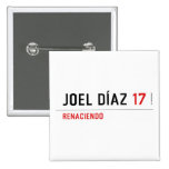 JOEL DÍAZ  Buttons (square)