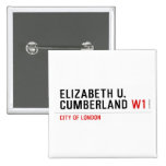 ELIZABETH U. CUMBERLAND  Buttons (square)