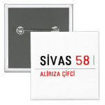 SİVAS  Buttons (square)