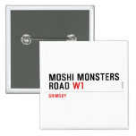 Moshi Monsters Road  Buttons (square)