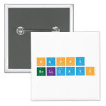 Happy 
 Holidays   Buttons (square)