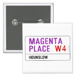 Magenta Place   Buttons (square)