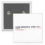 ALENA GRISHCHEVA  STREET  Buttons (square)