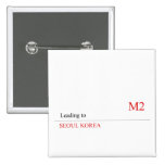 I LOVE MONiCA.SY  Buttons (square)