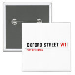 Oxford Street  Buttons (square)