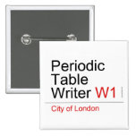 Periodic Table Writer  Buttons (square)
