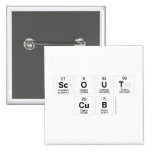 SCOUT
 CUB  Buttons (square)