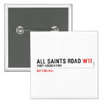 ALL SAINTS ROAD  Buttons (square)