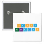 Happy 
 Holidays   Buttons (square)