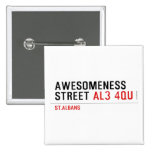 awesomeness street  Buttons (square)