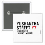 Yushantha  Street  Buttons (square)