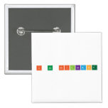 I Am Brilliant  Buttons (square)