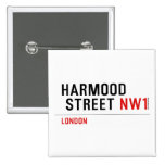Harmood  street  Buttons (square)