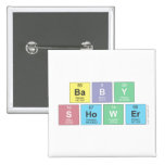 Baby 
 shower  Buttons (square)