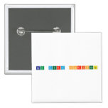 Beth Merry Christmas  Buttons (square)