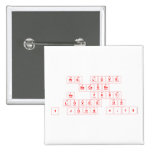 We Love
 Because
 He  First
 Loved Us
 1 John 4:19  Buttons (square)