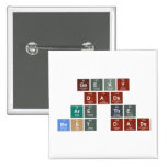 Geeky
 Dads
 Are the
 Best Dads  Buttons (square)