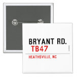 BRYANT RD.   Buttons (square)
