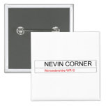     NEVIN CORNER  Buttons (square)