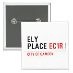 Ely Place  Buttons (square)