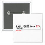 Paul Jones Way  Buttons (square)