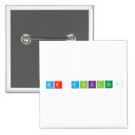 Mr Dinkles!  Buttons (square)