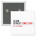 Alan  Street  Buttons (square)