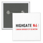 Highgate  Buttons (square)
