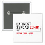 Dafinest 23road  Buttons (square)