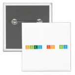 Haley is gay  Buttons (square)