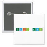 Evil Twin  Buttons (square)