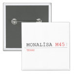 MONALİSA  Buttons (square)