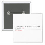 ITUMELENG MOKOENA MASULUKE  Street  Buttons (square)