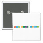 brain hacker festival  Buttons (square)