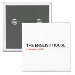 The English HOUSE  Buttons (square)