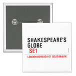 Shakespeare's globe   Buttons (square)