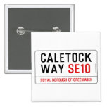 CALETOCK  WAY  Buttons (square)