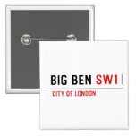 bIG BEN  Buttons (square)