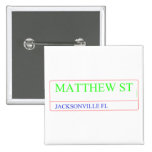 Matthew st  Buttons (square)