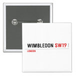 WIMBLEDON  Buttons (square)