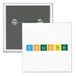 VOLUNTEER  Buttons (square)