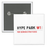 HyPE PARK  Buttons (square)