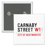 CARNABY STREET  Buttons (square)