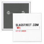 SLAGSTREET .com   Buttons (square)